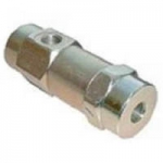 Pilot operated line simple check valve